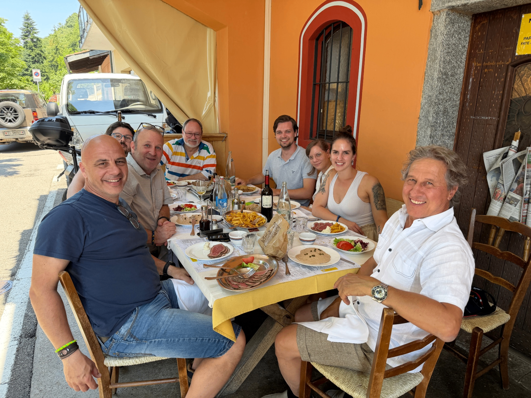 Siplus-Team im Mendrisiotto unterwegs
